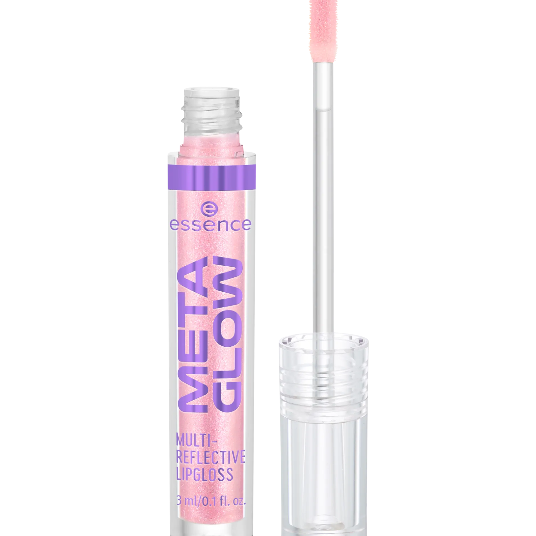 Lipgloss^essence META GLOW MULTI-REFLECTERENDE LIPGLOSS 02 - Digital Pink