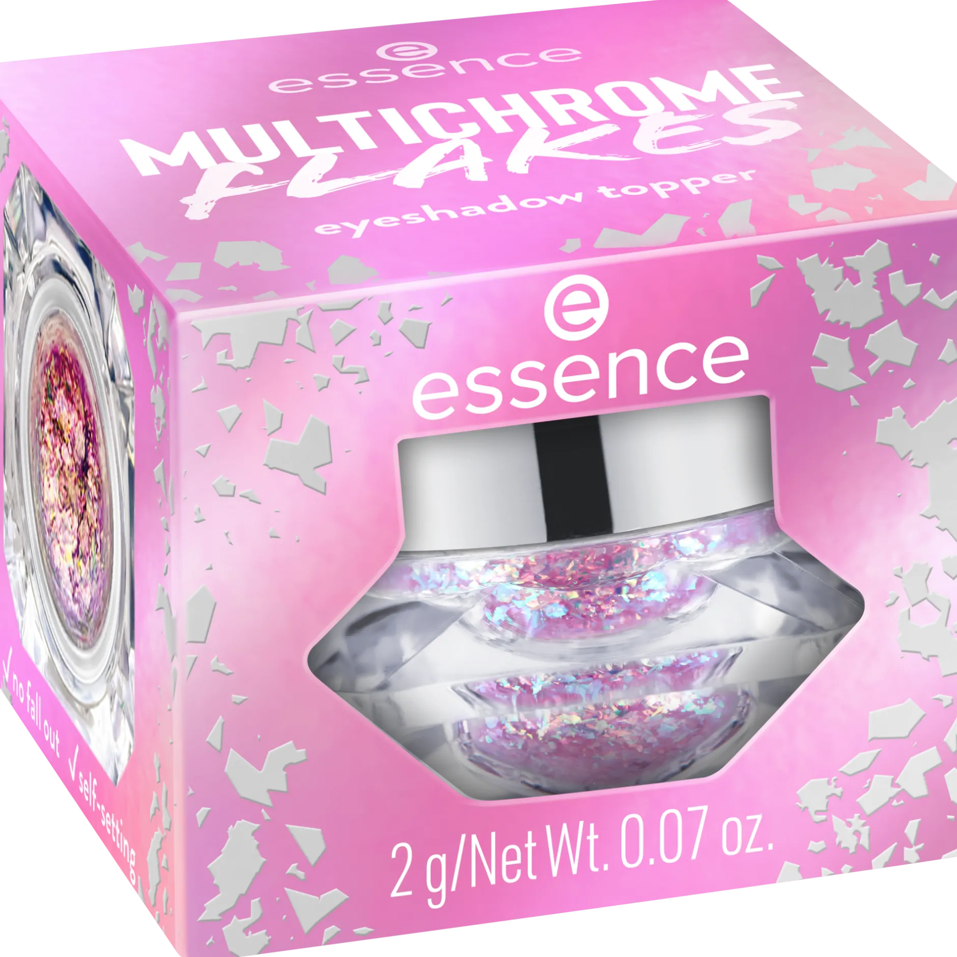 Oogschaduw^essence MULTICHROME FLAKES oogschaduw topper 02 - Cosmic feelings