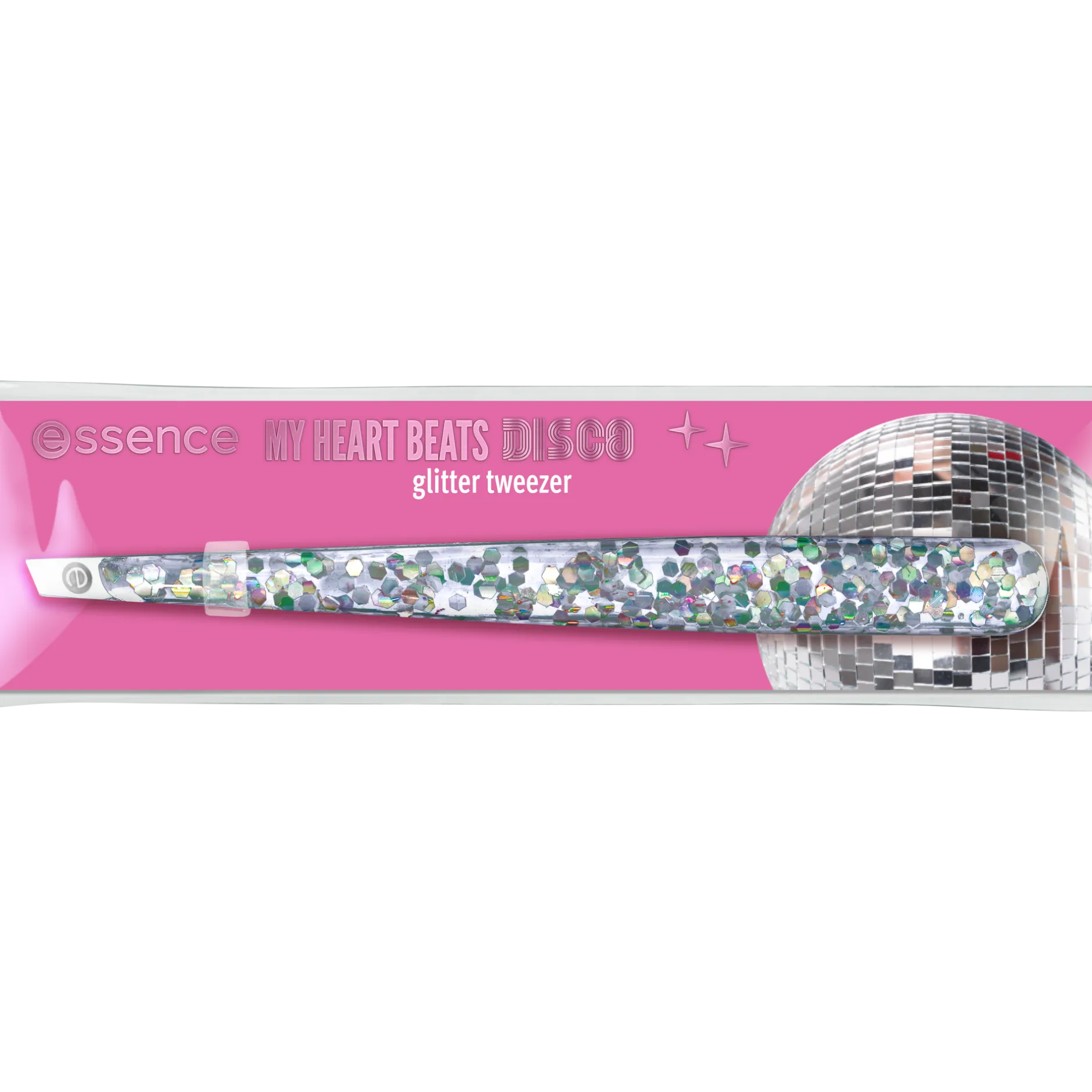 Kwasten En Tools^essence MY HEART BEATS DISCO glitterpincet