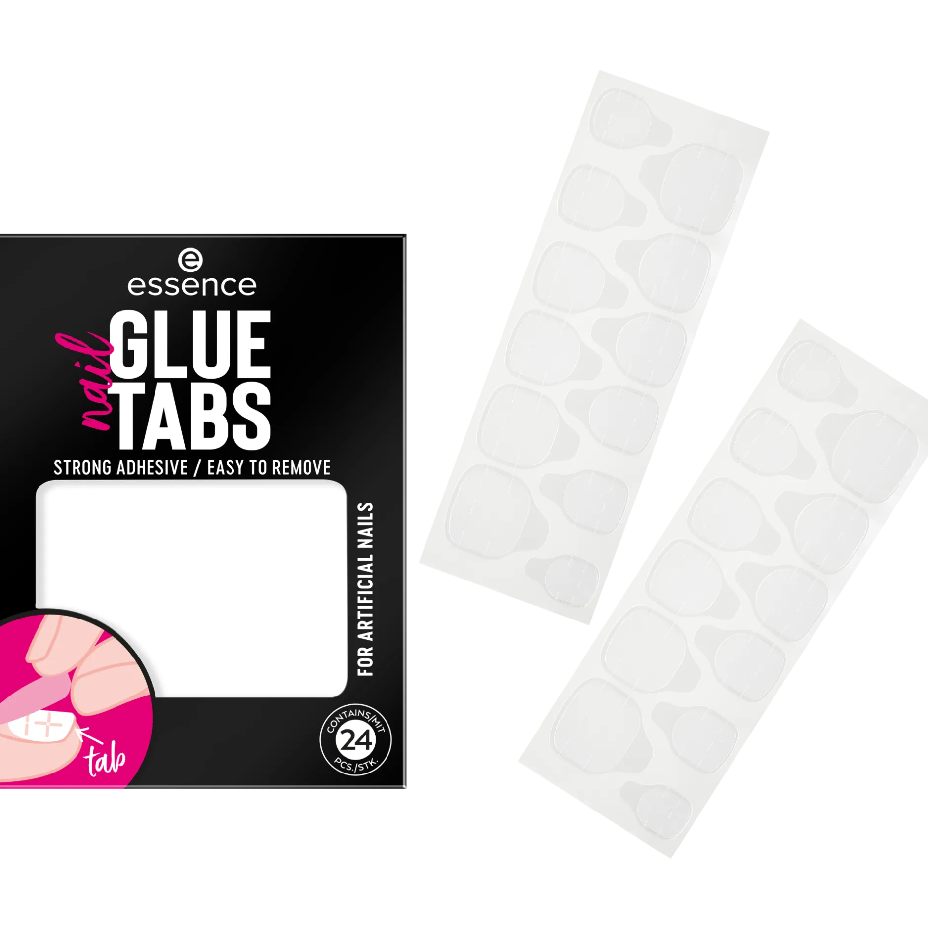 Nail Art^essence nail GLUE TABS