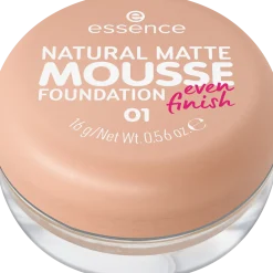 Foundation^essence NATUURLIJKE MATTE MOUSSE FOUNDATION 01 -