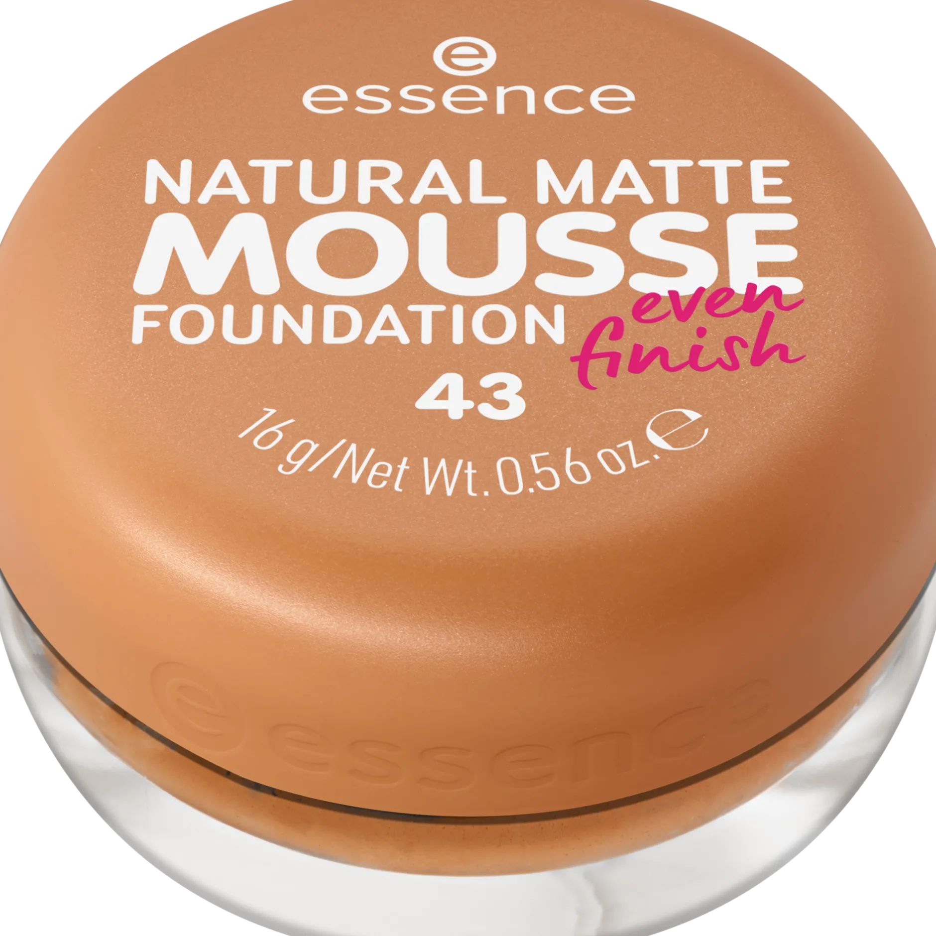 Foundation^essence NATUURLIJKE MATTE MOUSSE FOUNDATION 43 -