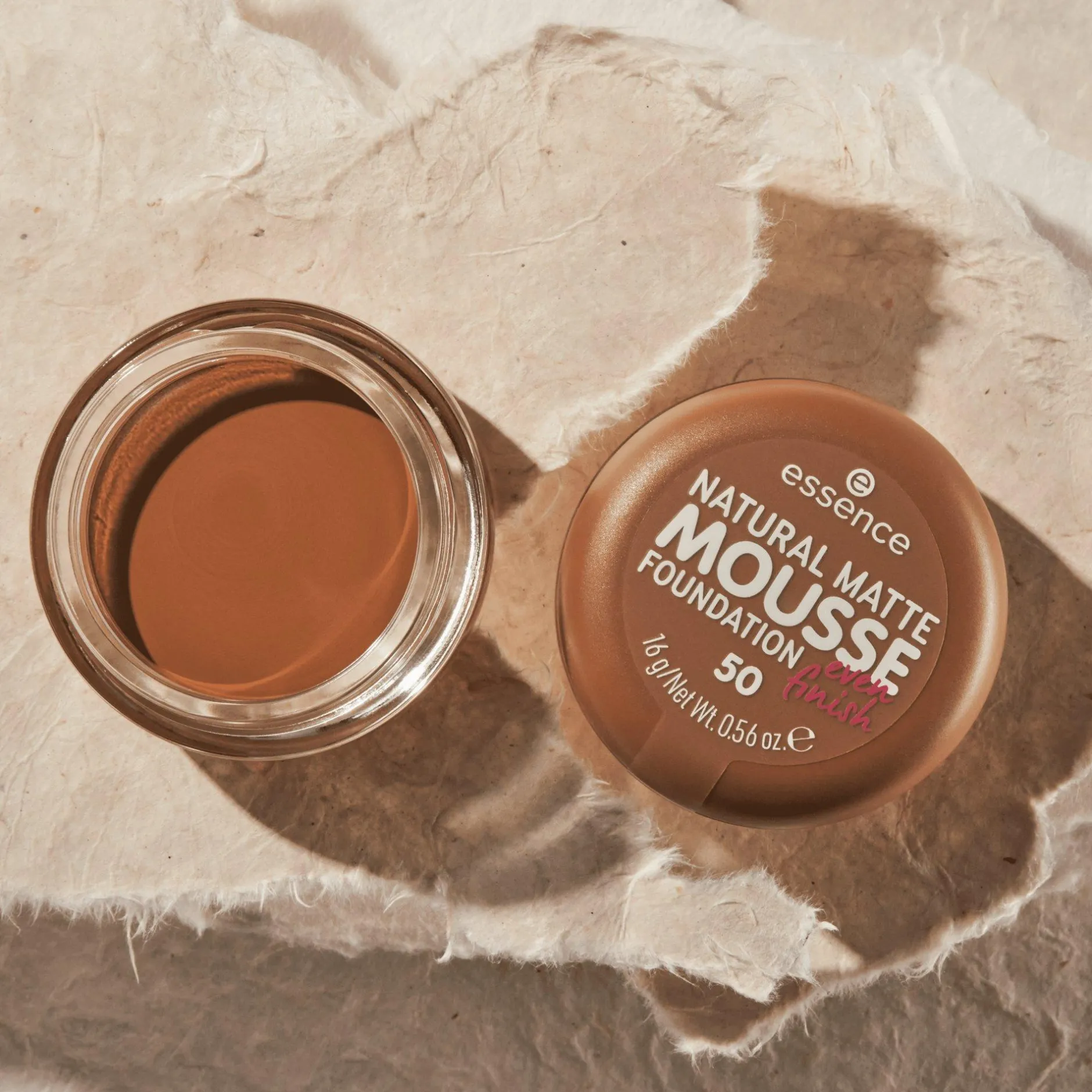 Foundation^essence NATUURLIJKE MATTE MOUSSE FOUNDATION 50 -