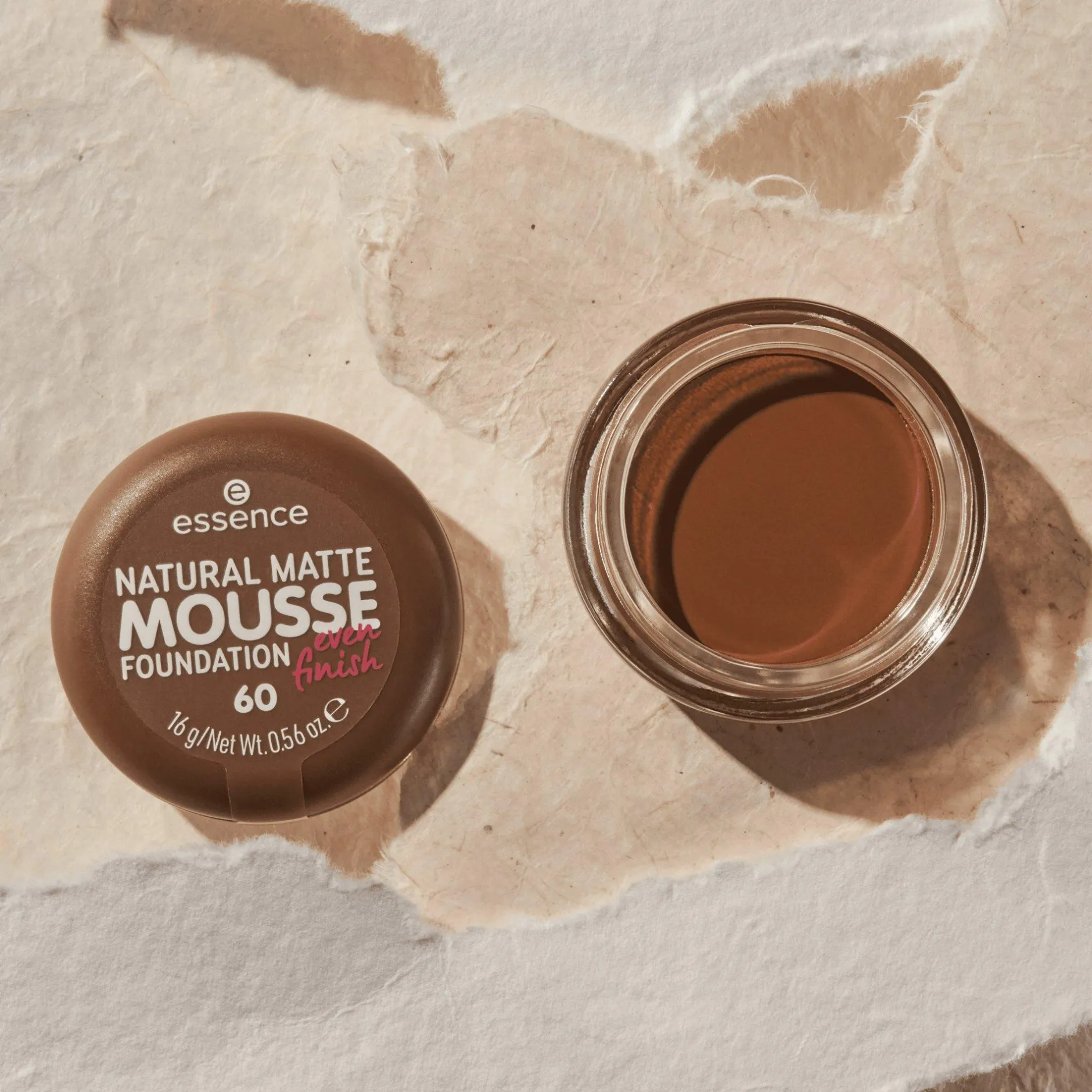 Foundation^essence NATUURLIJKE MATTE MOUSSE FOUNDATION 60 -