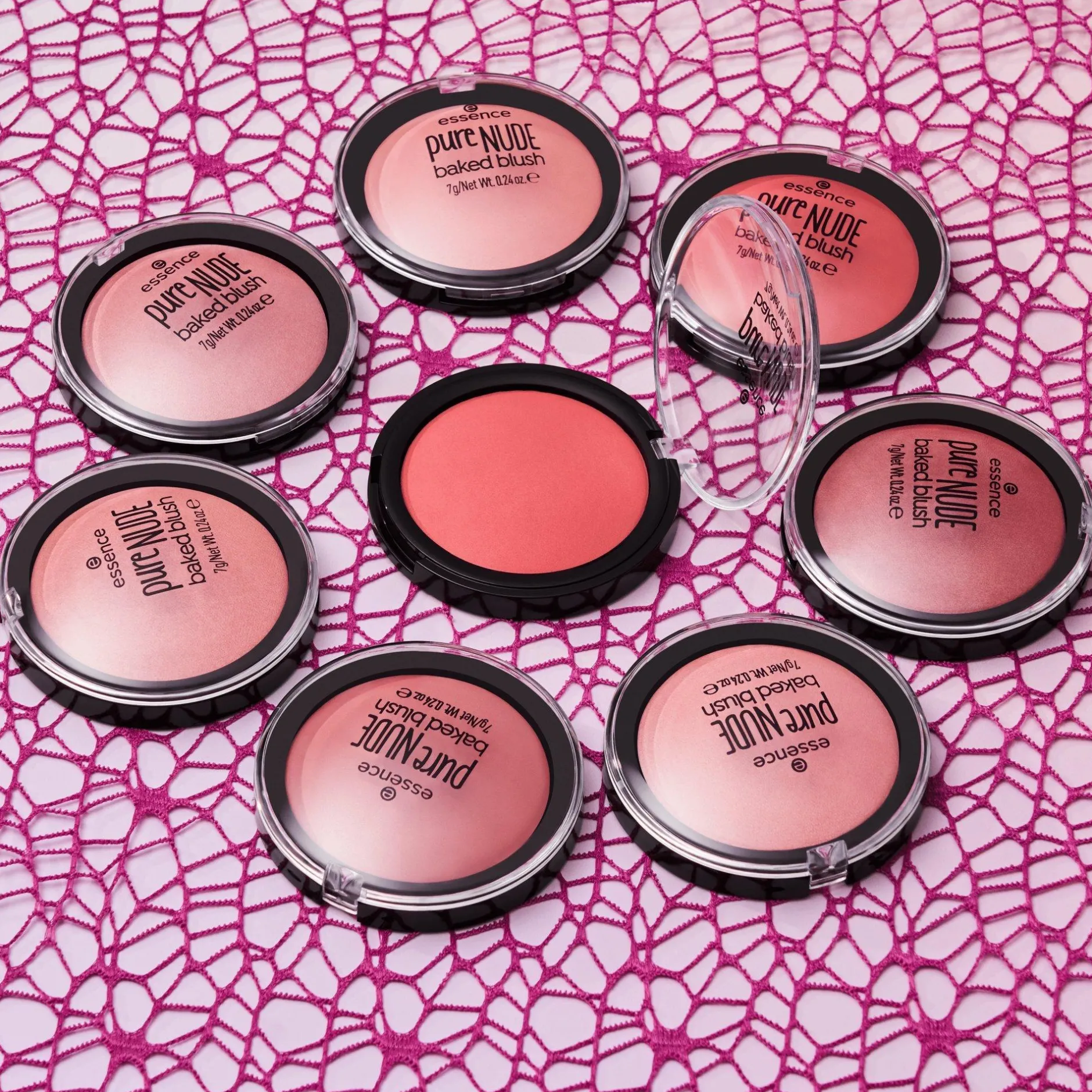 Blush^essence pure NUDE gebakken blush 04 - bold heart