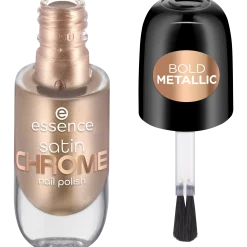 Nagellak^essence satin CHROME nagellak 01 - Robotic Rose