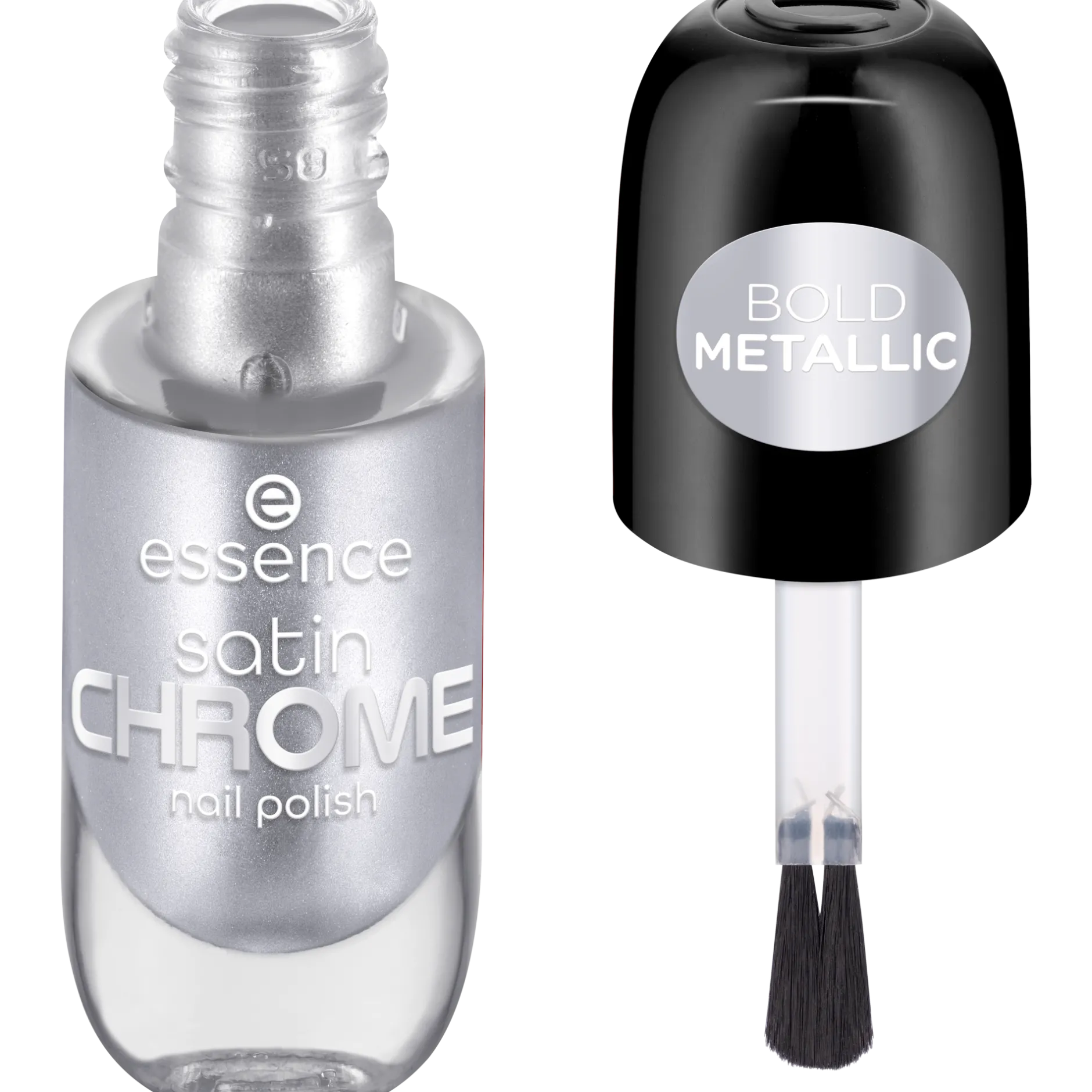 Nagellak^essence satin CHROME nagellak 04 - SteelGPT