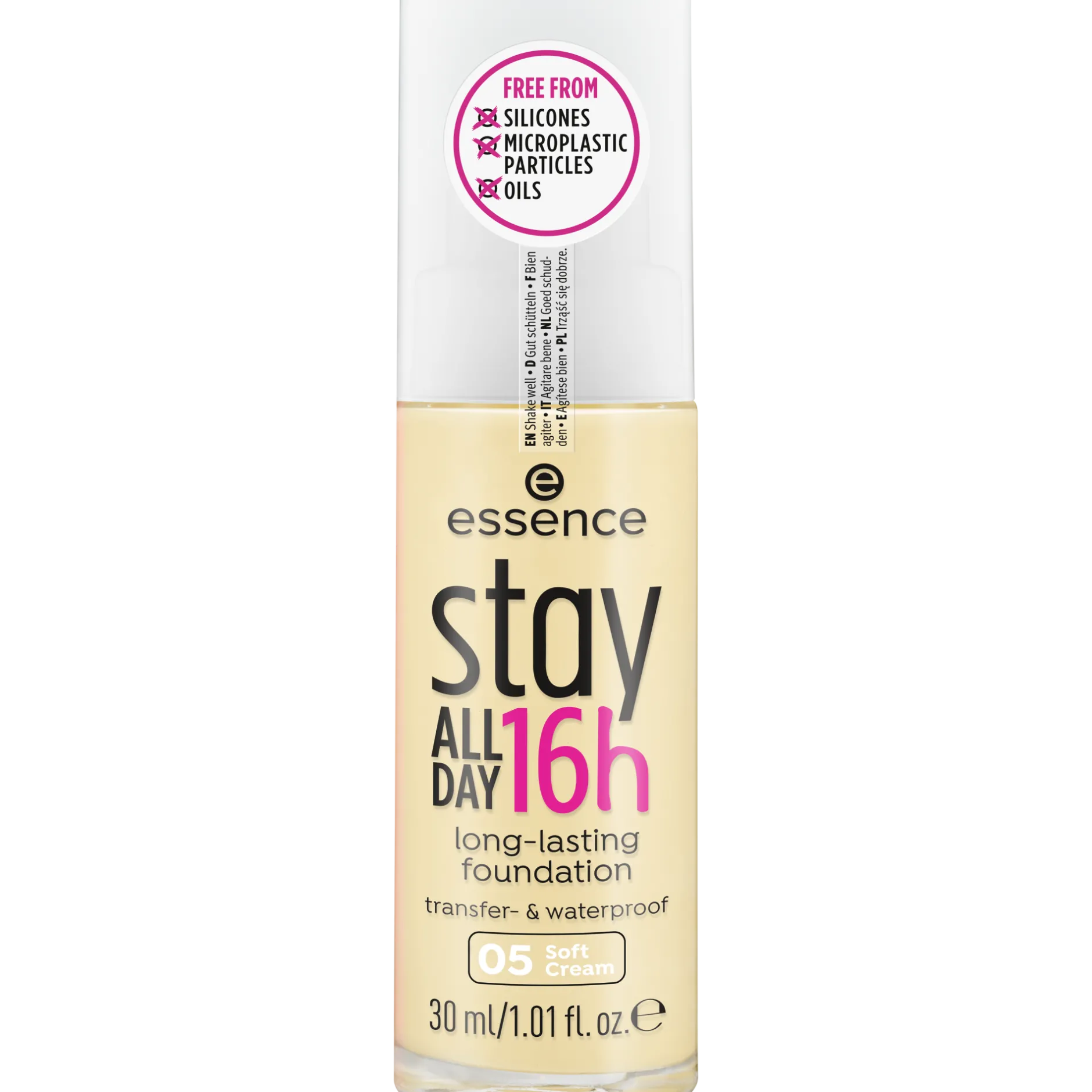 Foundation^essence stay ALL DAY 16h long-lasting Foundation 05 - Soft Cream