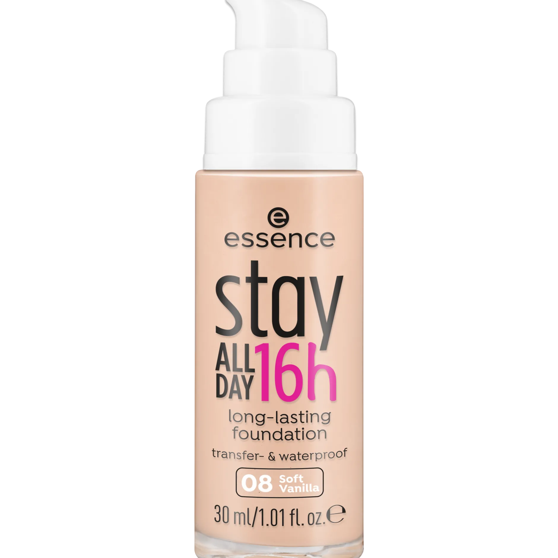 Foundation^essence stay ALL DAY 16h long-lasting Foundation 08 - Soft Vanilla