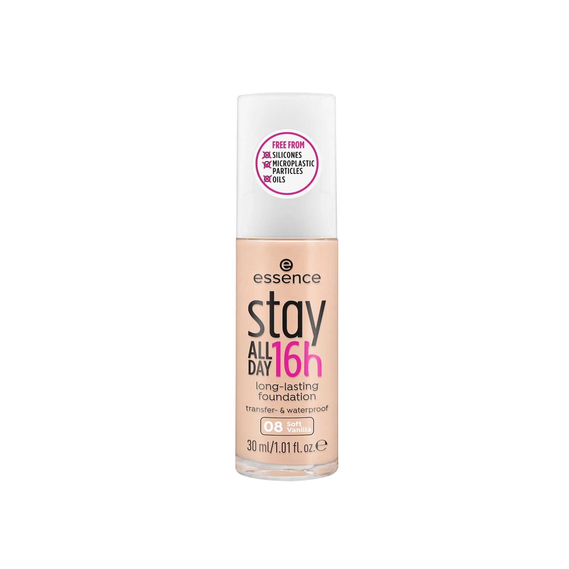 Foundation^essence stay ALL DAY 16h long-lasting Foundation 08 - Soft Vanilla