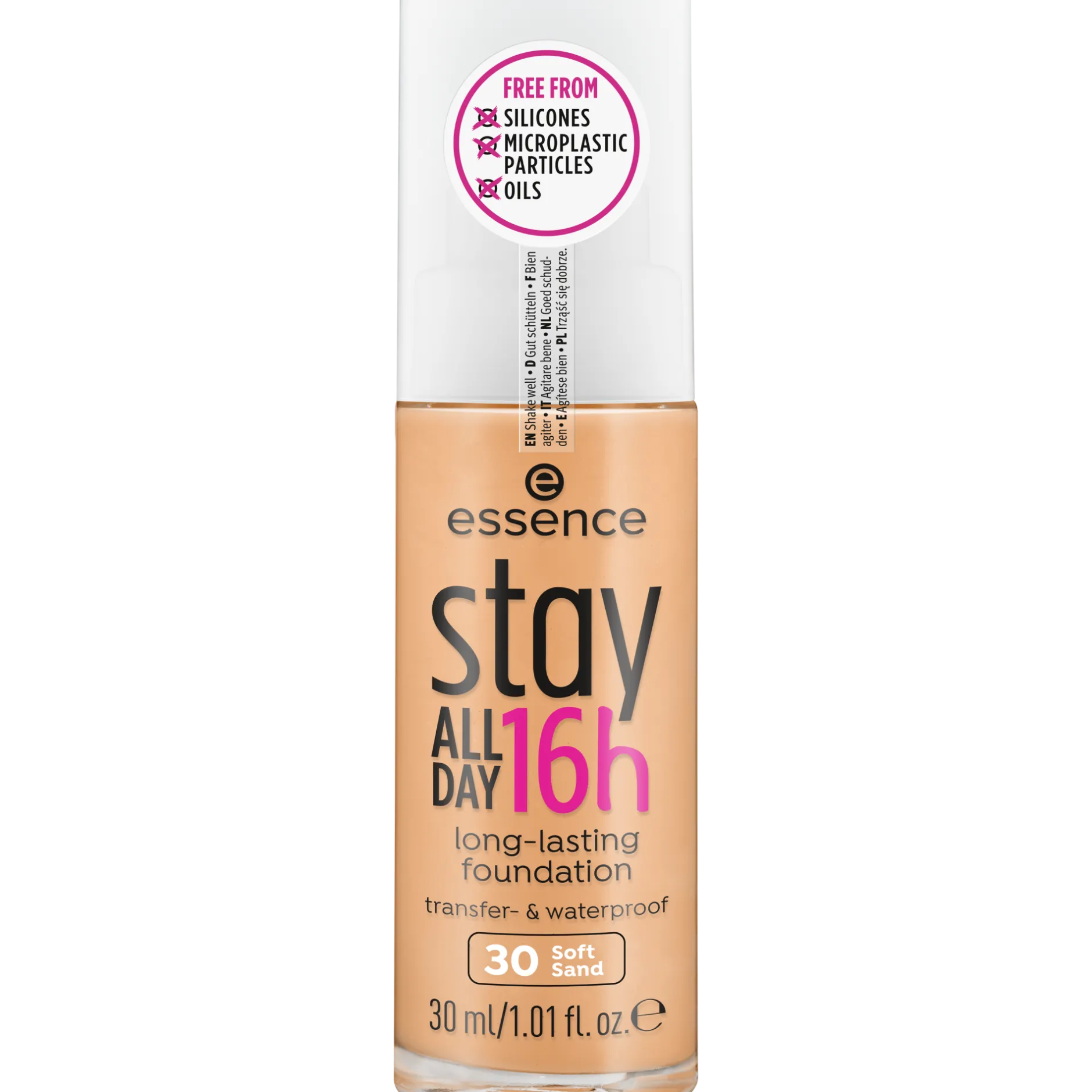 Foundation^essence stay ALL DAY 16h long-lasting Foundation 30 - Soft Sand