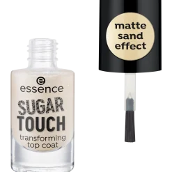 Top- En Basecoat^essence SUGAR TOUCH transformerende topcoat -