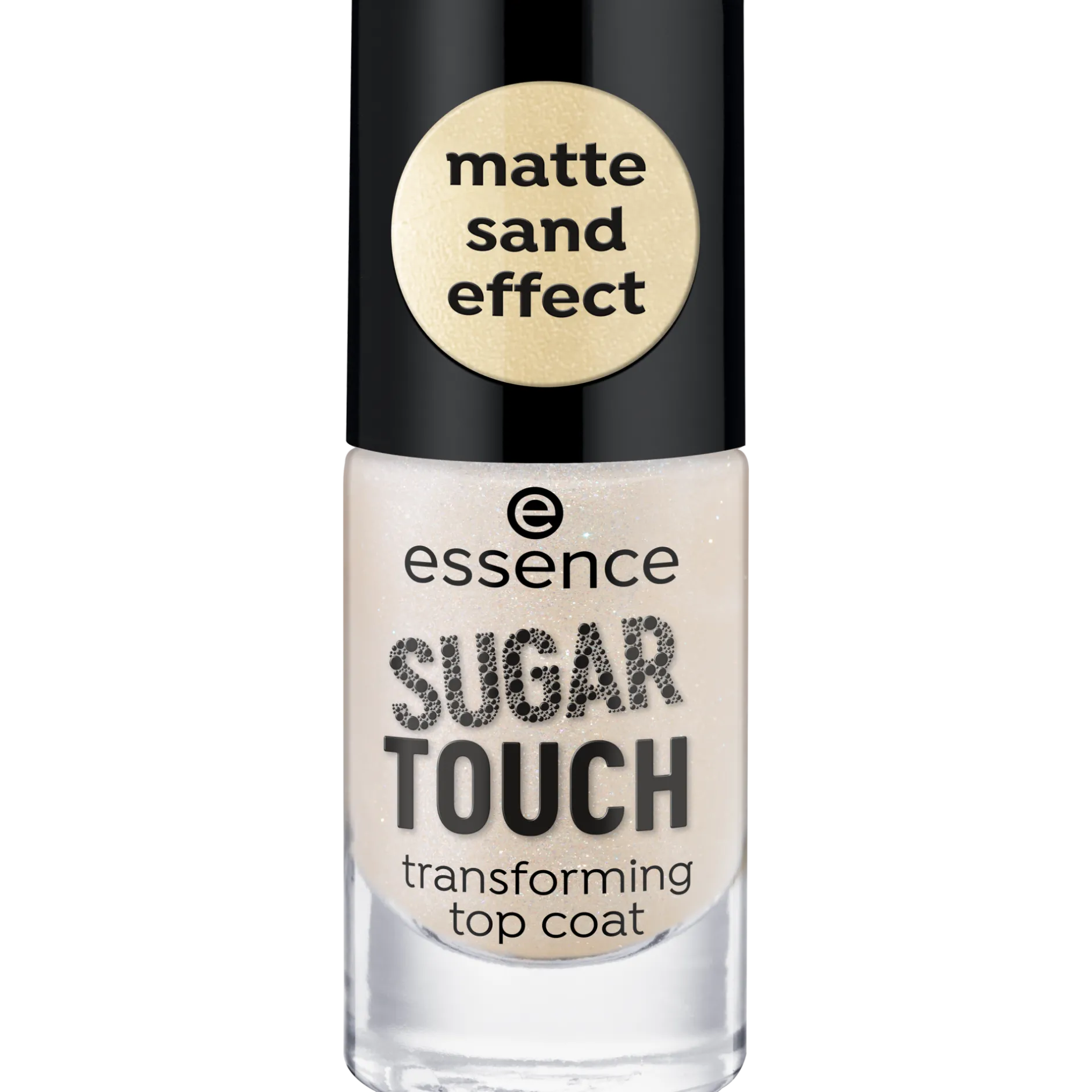 Top- En Basecoat^essence SUGAR TOUCH transformerende topcoat -