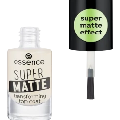 Top- En Basecoat^essence SUPER MATTE transformerende topcoat