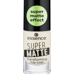 Top- En Basecoat^essence SUPER MATTE transformerende topcoat