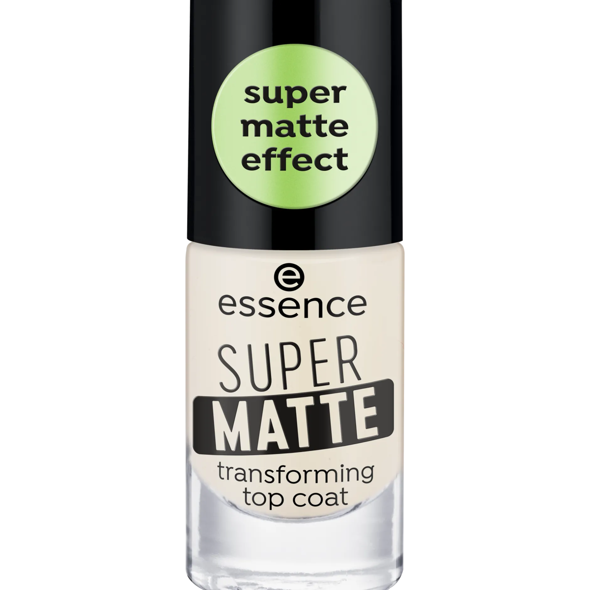 Top- En Basecoat^essence SUPER MATTE transformerende topcoat