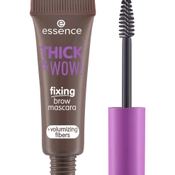 Wenkbrauwen^essence THICK & WOW! fixing brow mascara 02 - Ash Brown