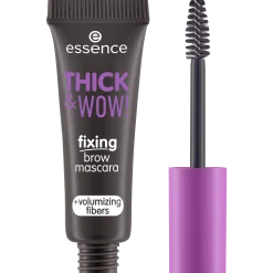 Wenkbrauwen^essence THICK & WOW! fixing brow mascara 04 - Espresso Brown