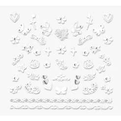Nail Art^essence today's mood: cute! nagelsticker -