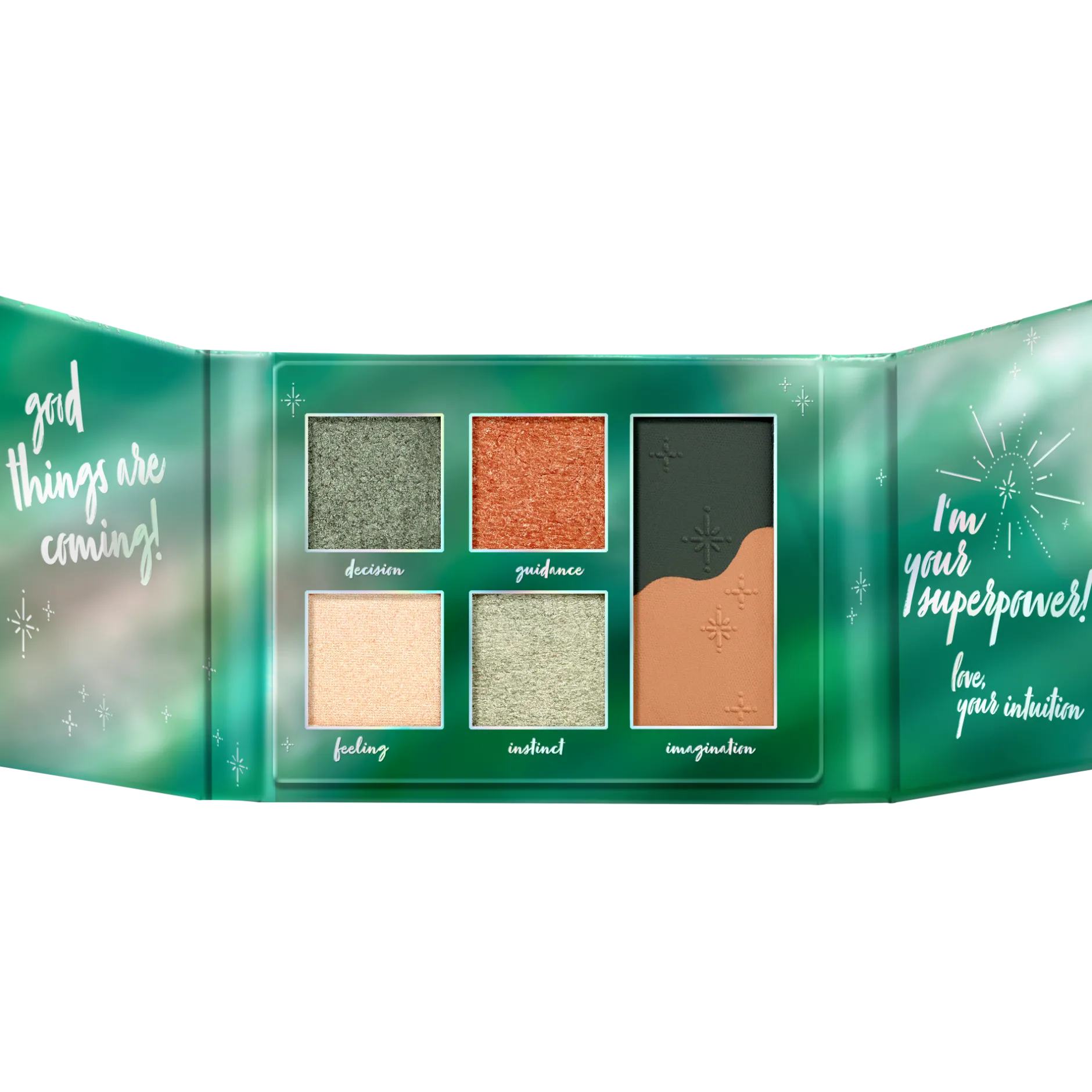 Oogschaduw^essence trust your intuition mini eyeshadow palette -