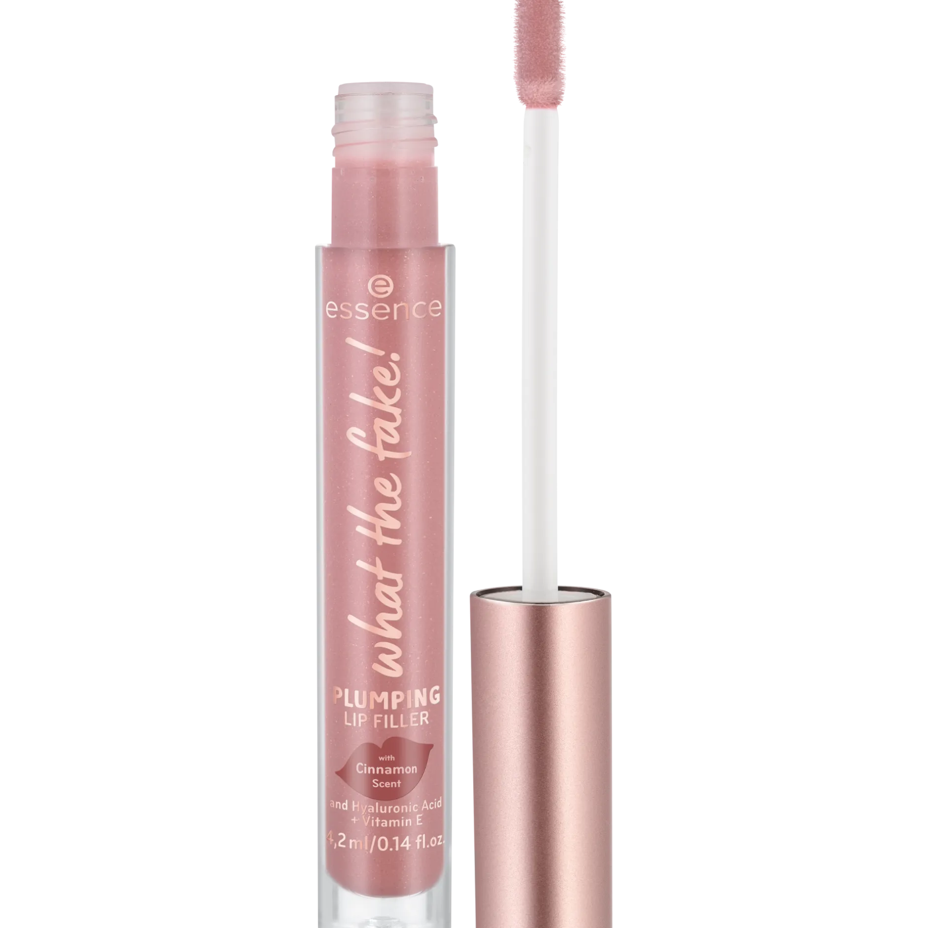 Lipgloss^essence What the fake! PLUMPING LIP FILLER 02 - oh my nude!