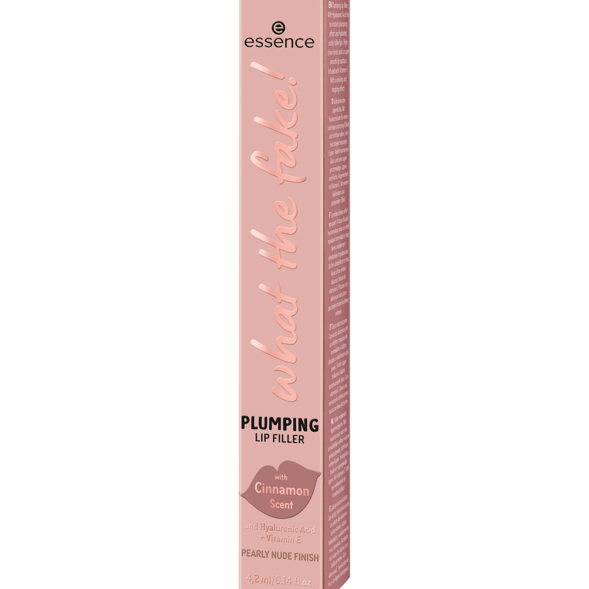 Lipgloss^essence What the fake! PLUMPING LIP FILLER 02 - oh my nude!