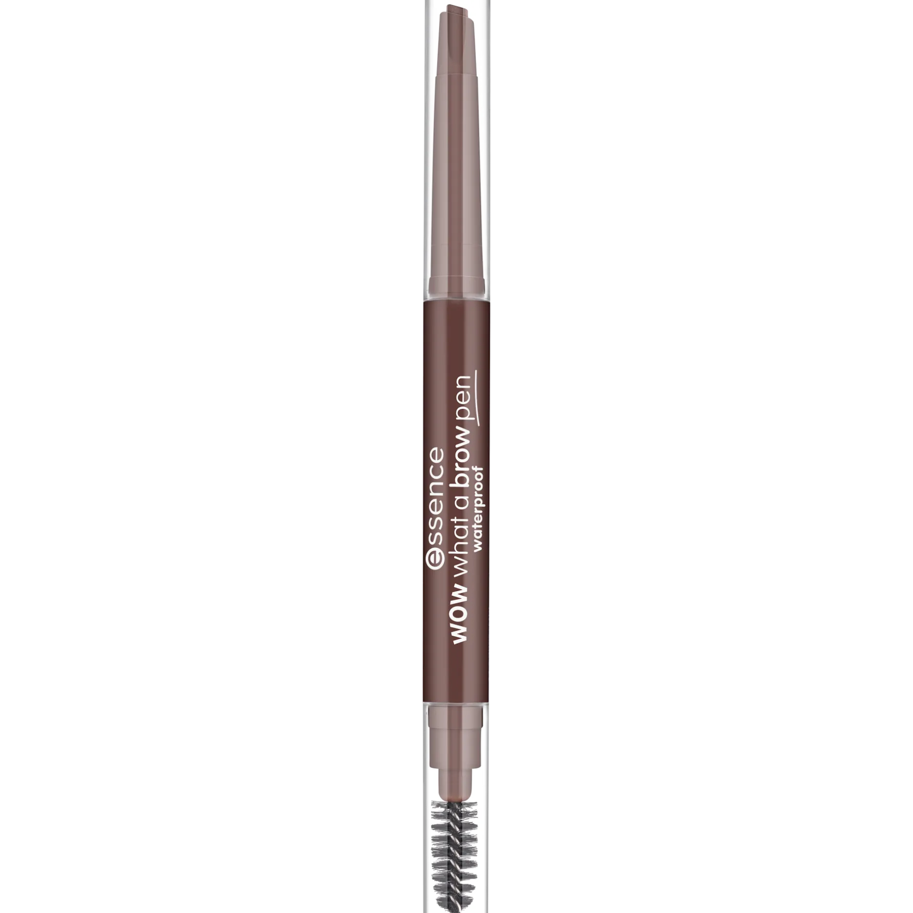 Wenkbrauwen^essence wow what a brow pen waterproof 02 - Brown