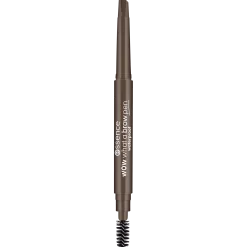 Wenkbrauwen^essence wow what a brow pen waterproof 03 - Dark Brown