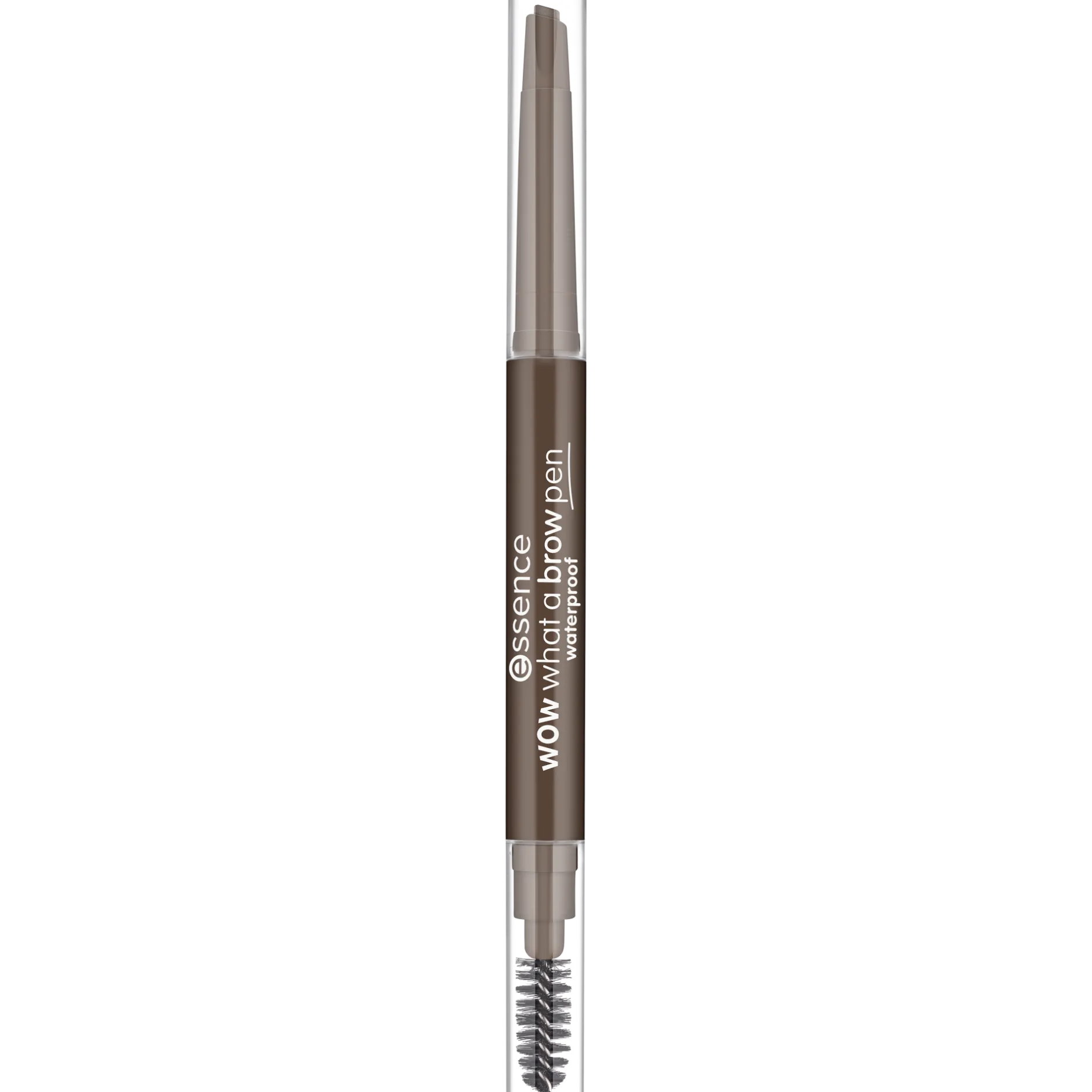 Wenkbrauwen^essence wow what a brow pen waterproof 03 - Dark Brown