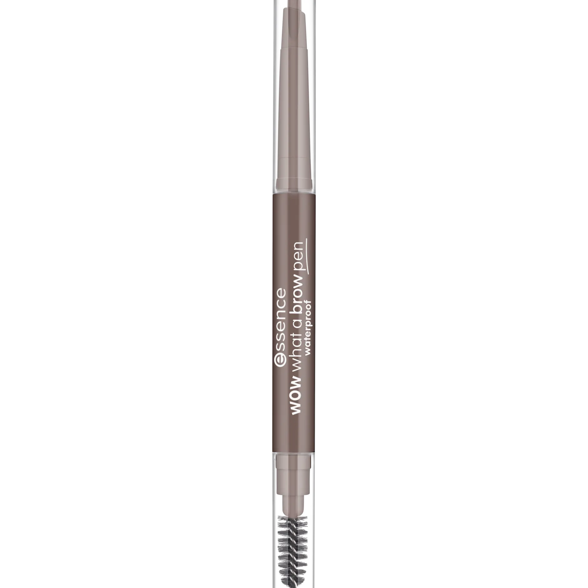 Wenkbrauwen^essence wow what a brow pen waterproof 01 - Light Brown