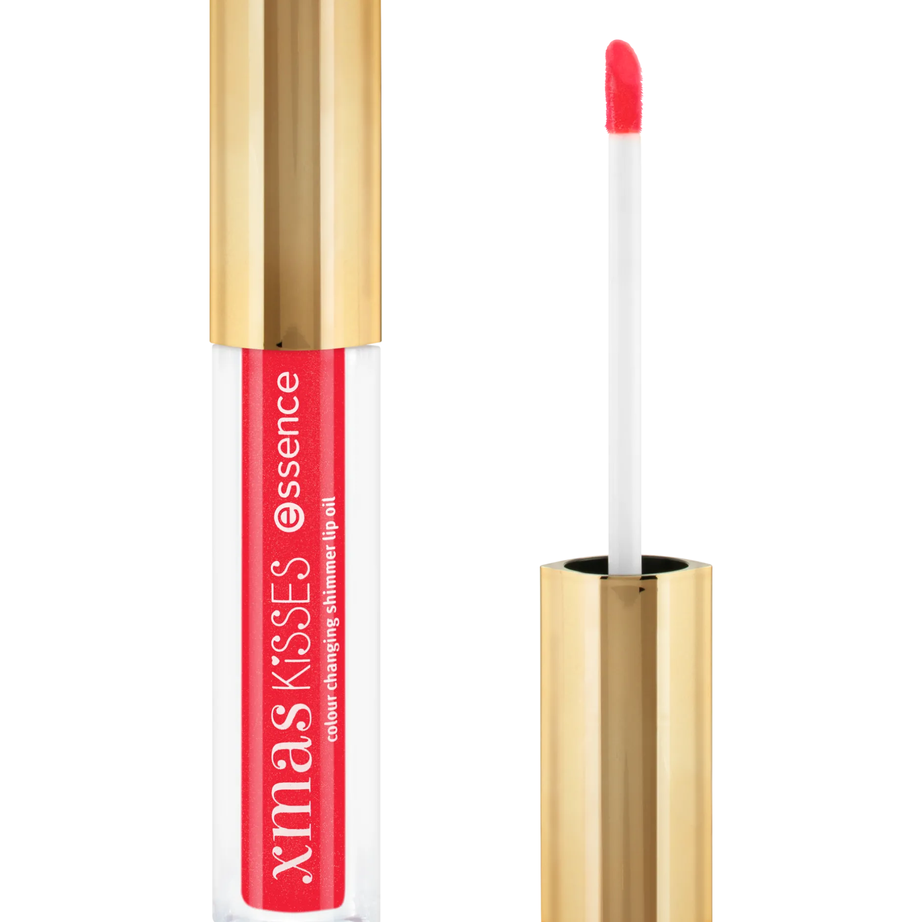 Lipgloss^essence xmas KISSES kleurveranderende glanzende lipolie